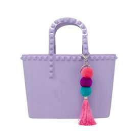 Lavender Tiny Jelly Tote