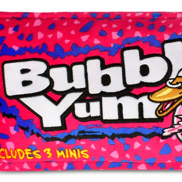 Bubble Yum Packaging Plush