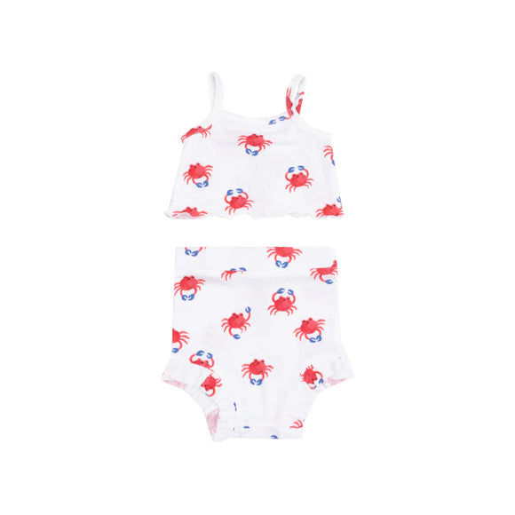 Crabby Cuties Tank Top & High Waisted Short