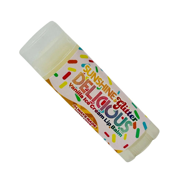 Delicious Vanilla Ice Cream Lip Balm - 100% Organic