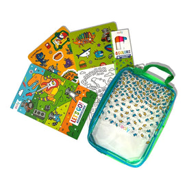 Let's Go!: Activity & Coloring Kit Dinos - 0