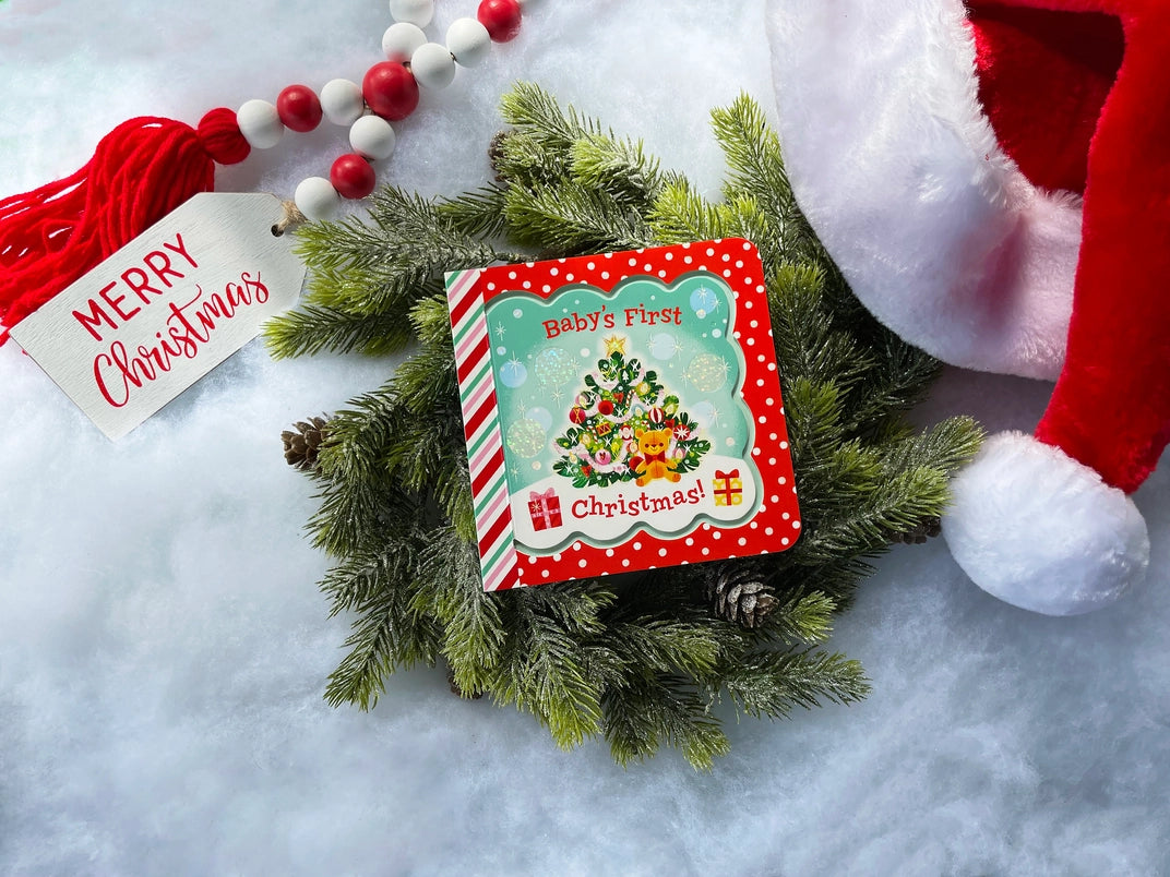 Baby's First Christmas Keepsake Board Book - 0