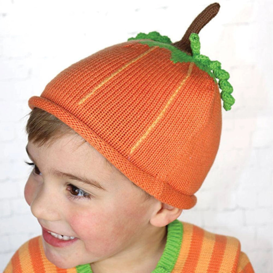 Pumpkin Knit Hat - 0