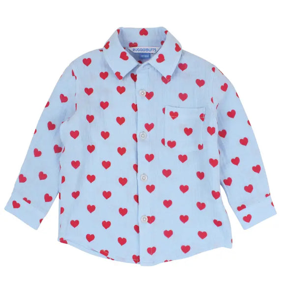 Steal Your Heart Cotton Gauze LS