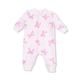 Pretty Bows French Terry Romper