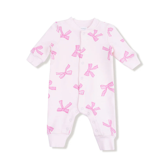 Pretty Bows French Terry Romper