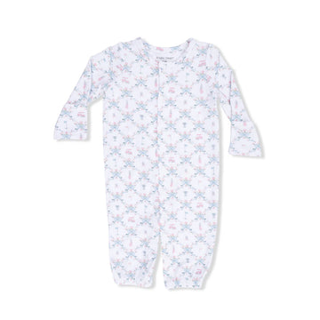 Golf Trellis Pink - Convertible Gown