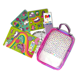 Let's Go!: Activity & Coloring Kit Unicorn - 0