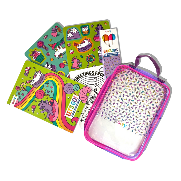 Let's Go!: Activity & Coloring Kit Unicorn