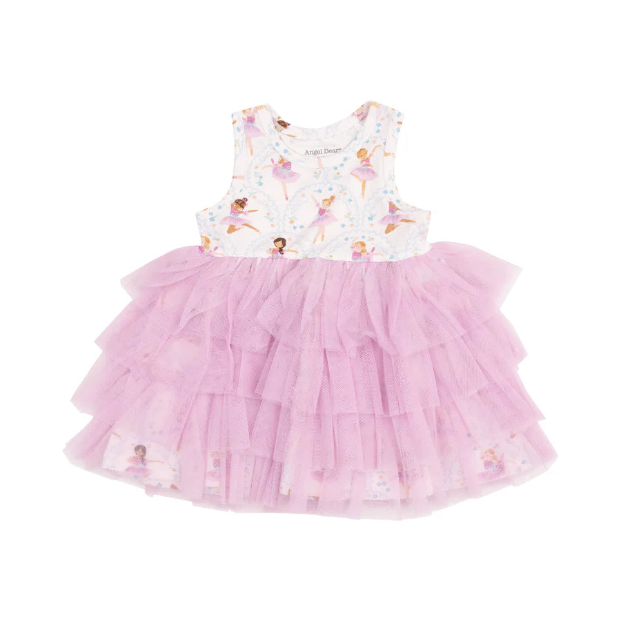 Bows and Ballet Twirly Tank Tutu Dress