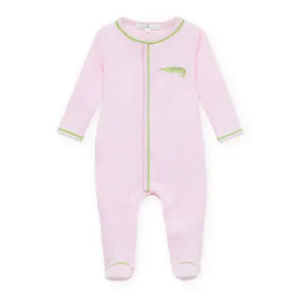 Bayou Baby Ruffle Footie - 0