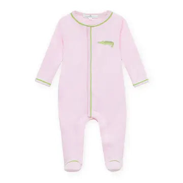 Bayou Baby Ruffle Footie - 0