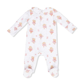 Teddy Bear Ballerina Footie - 0