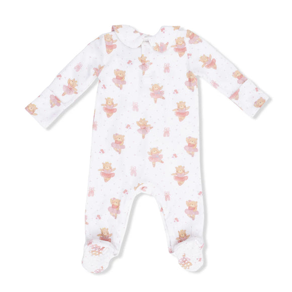 Teddy Bear Ballerina Footie