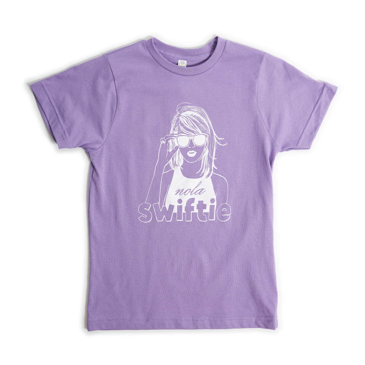 Buy lavender NOLA Swiftie T-shirts