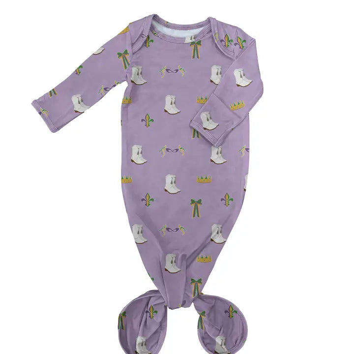 Mardi Gras Boots Pajamas - 0