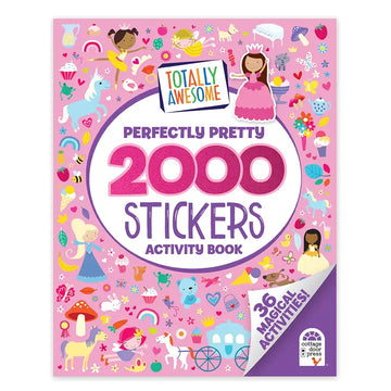Totally Awesome Perfectly Pretty 2000 Stickers Activity Book
