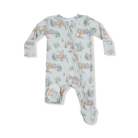 Buck Deer 2 Way Zipper Footie