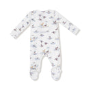 Migrating Mallards 2 Way Zipper Footie-2