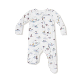 Migrating Mallards 2 Way Zipper Footie