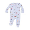 Construction Vehicles Baby Pajamas-1