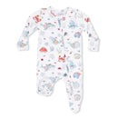 Sailor Sea Creatues Baby Pajamas Boys-1