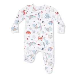 Sailor Sea Creatues Baby Pajamas Boys