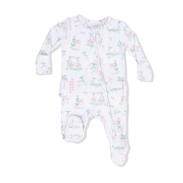 Pretty Golf Ruffle Footie