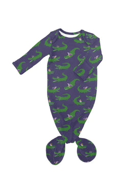 Gator Krewe - Knotted Infant Gown