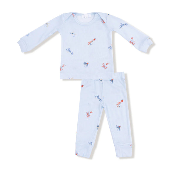 Fly Fishing Lures LS Loungewear Set