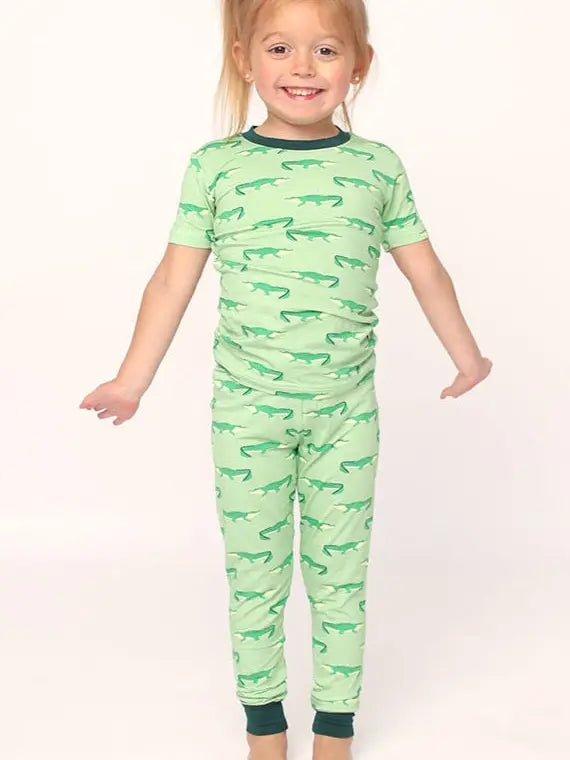 Alligator Pajamas Set