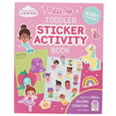 Pretty Pink Toddler Sticker Activity Book-1