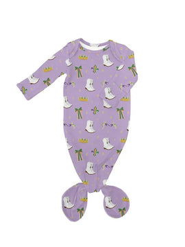 Mardi Gras Queen - Knotted Infant Gown
