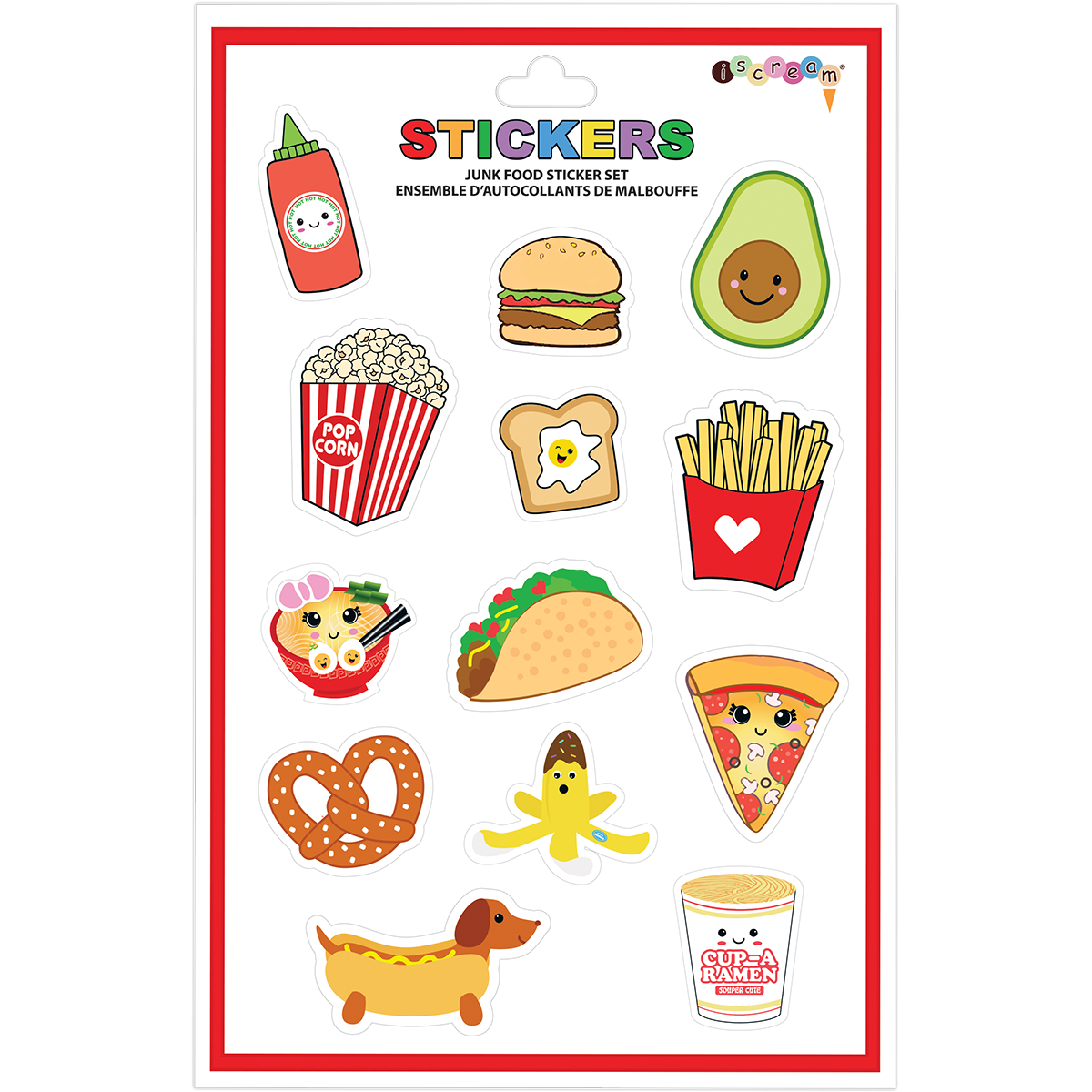 Junk Food Vinyl Stickers