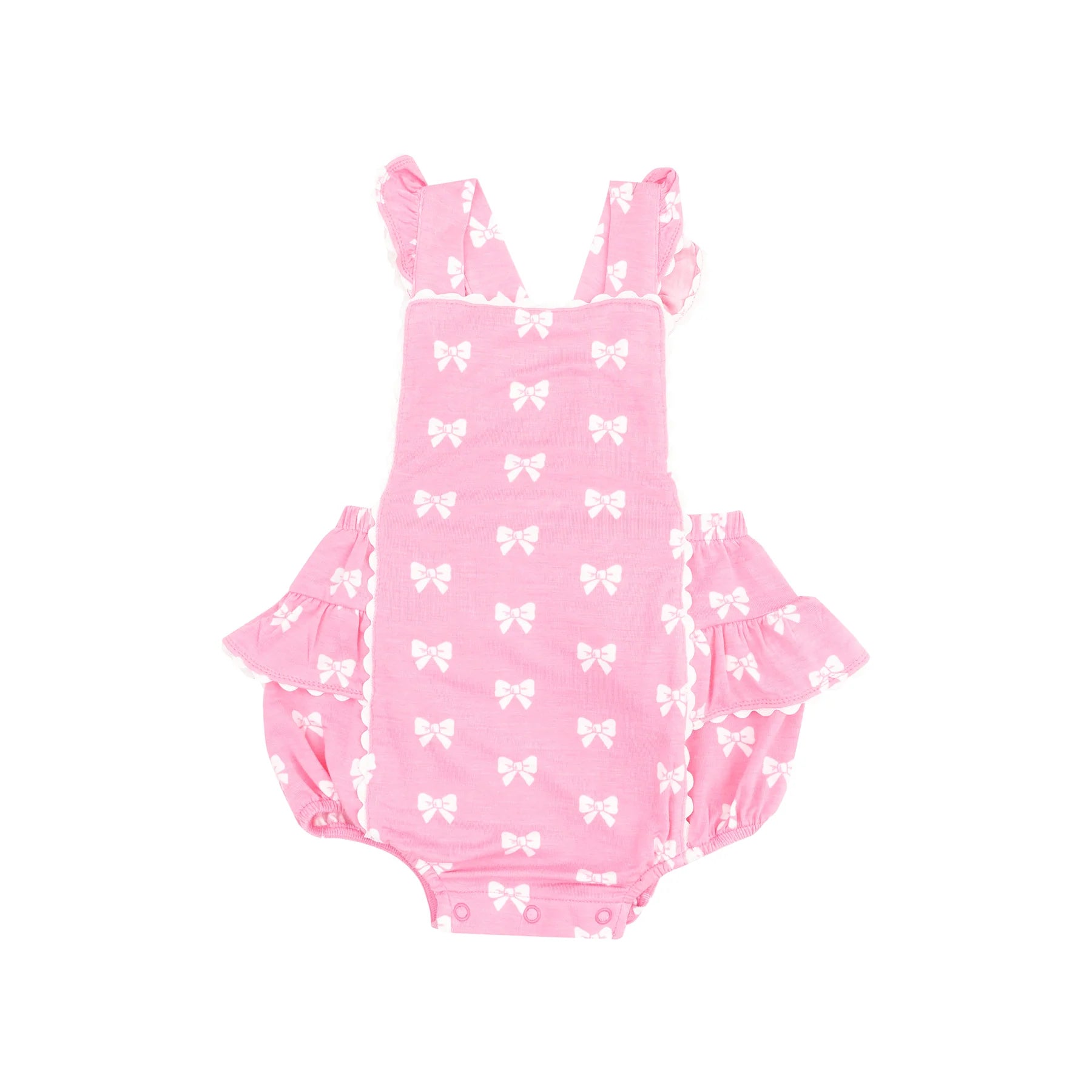 Pink Bows Ric Raffle Sunsuit