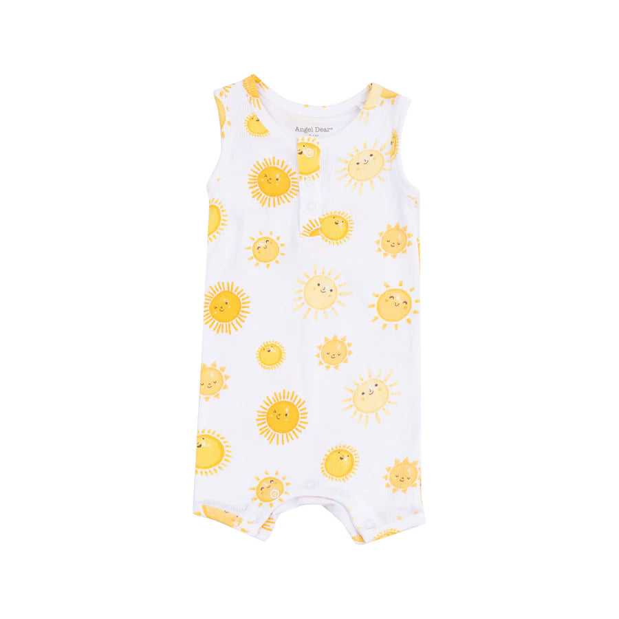 Happy Suns Sleeveless Shortie Romper