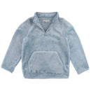 Slate Blue Fleece Pullover-1