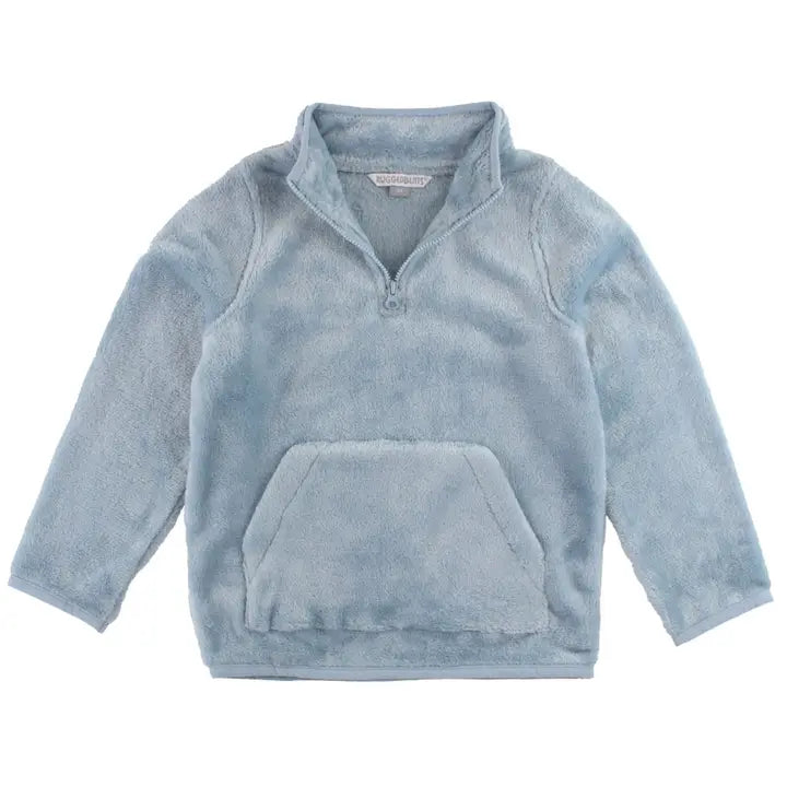 Slate Blue Fleece Pullover