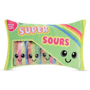 Super Sours Packaging Strawberry Scented Fleece Plush-1