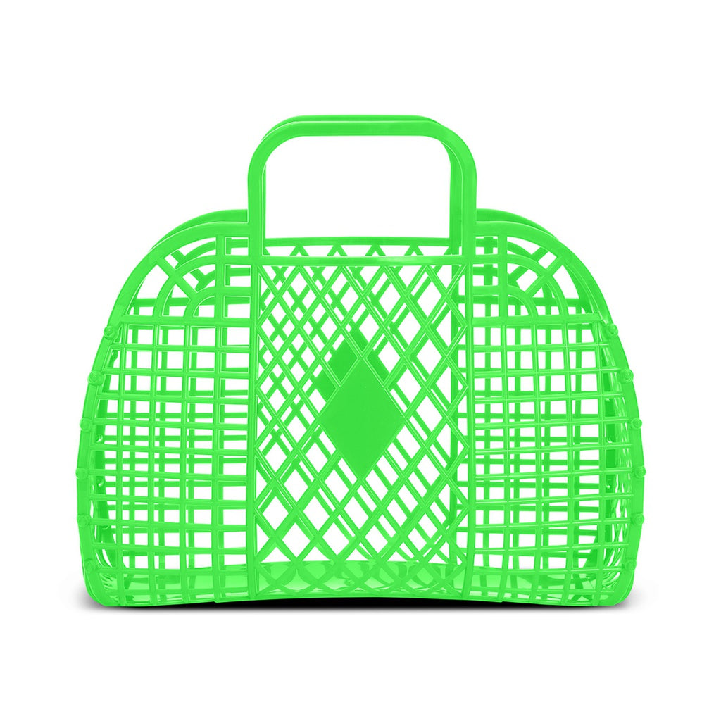 Buy neon-green Large Jelly Tote
