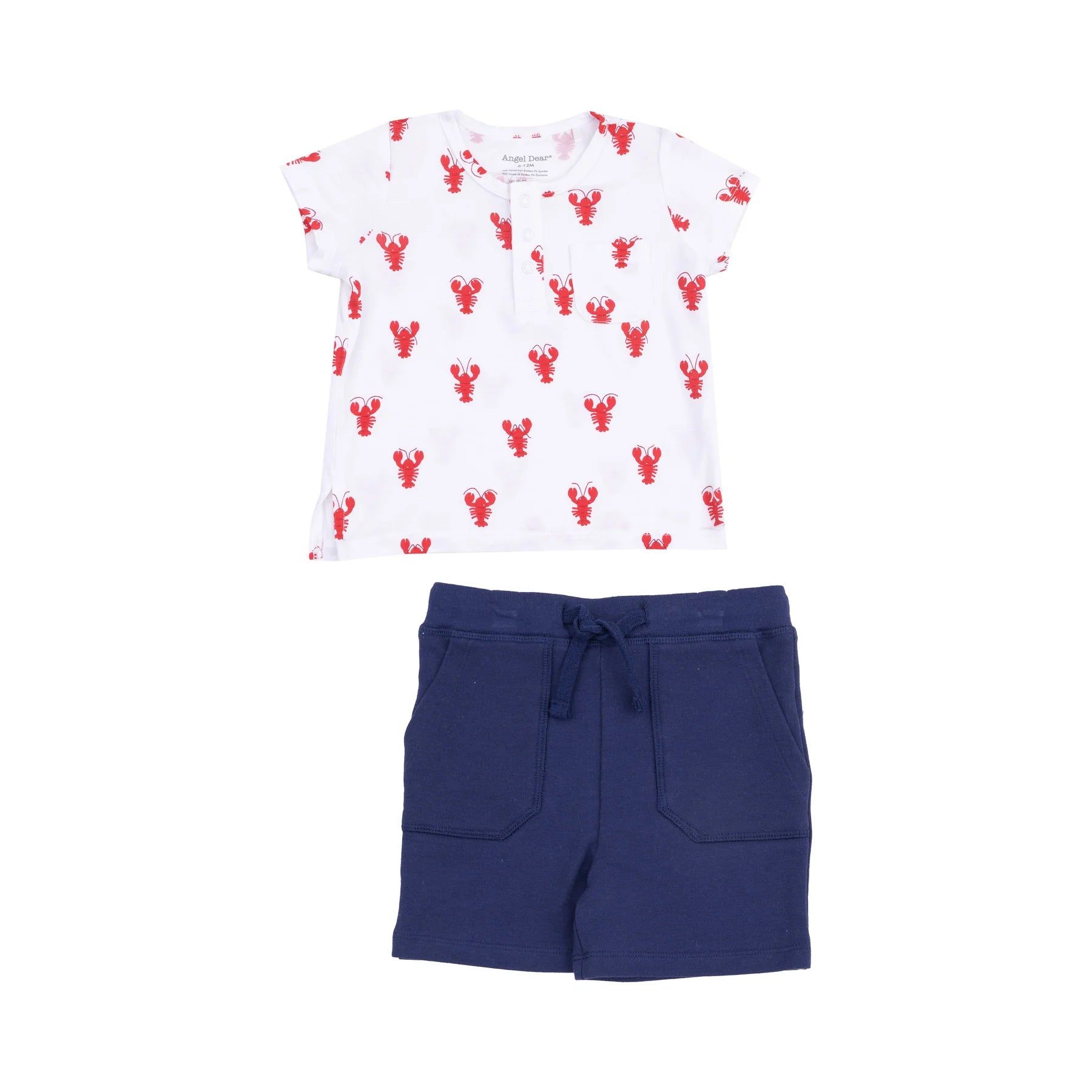 Lobster Pocket Henley and Short