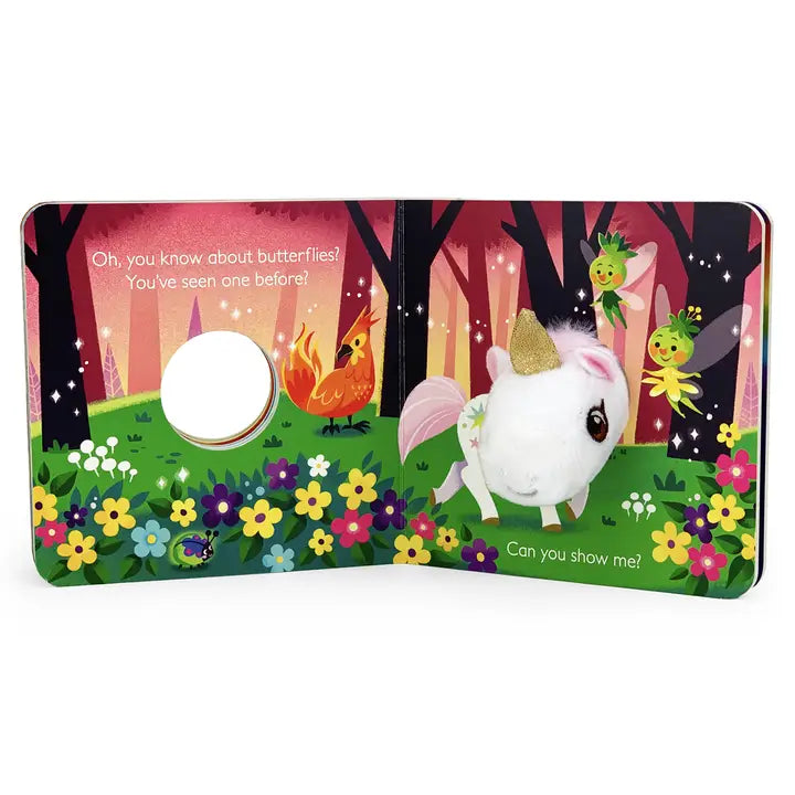 A Little Unicorn Finger Puppet Board Book - 0