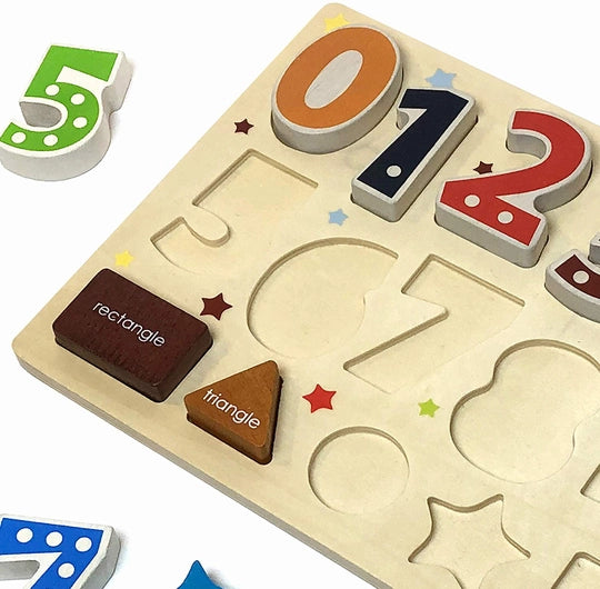 Number and Shape Puzzle - 0