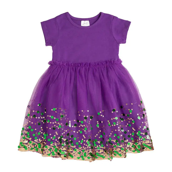 MG Confetti Short Sleeve Tutu Dress