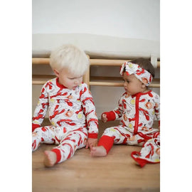 Crawfish Double Zipper Bamboo Sleeper - 0