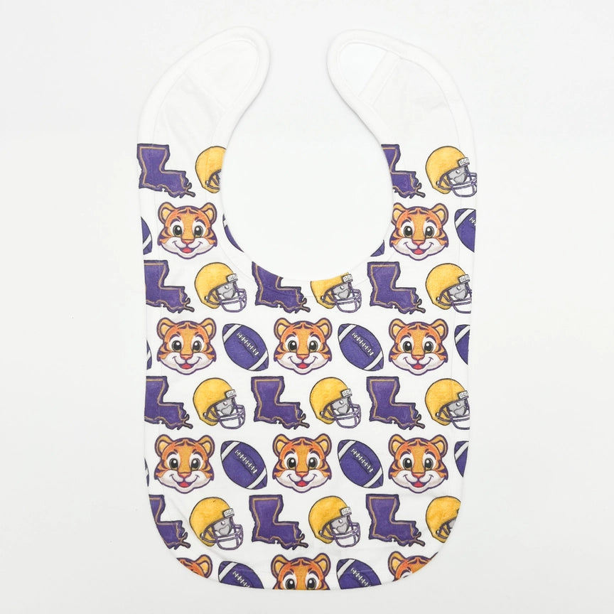 Saints & LSU Football Bibs