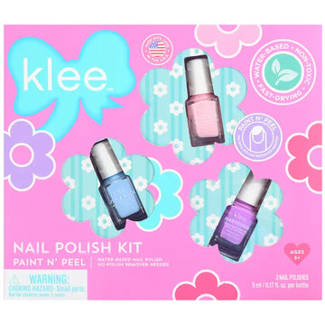 Klee Kids Water-Based Nail Polish Set - 0