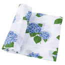 Hydrangeas Muslin Swaddle-2