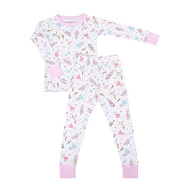 Nutcracker Pink L/S PJ's