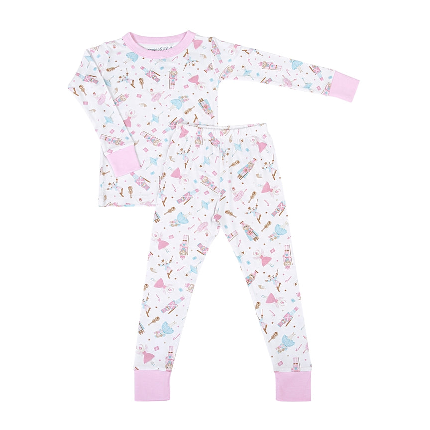 Nutcracker Pink L/S PJ's